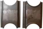 Axle beam repair panel (2-part) Beetle 1200/1300/1500 Karmann Ghia